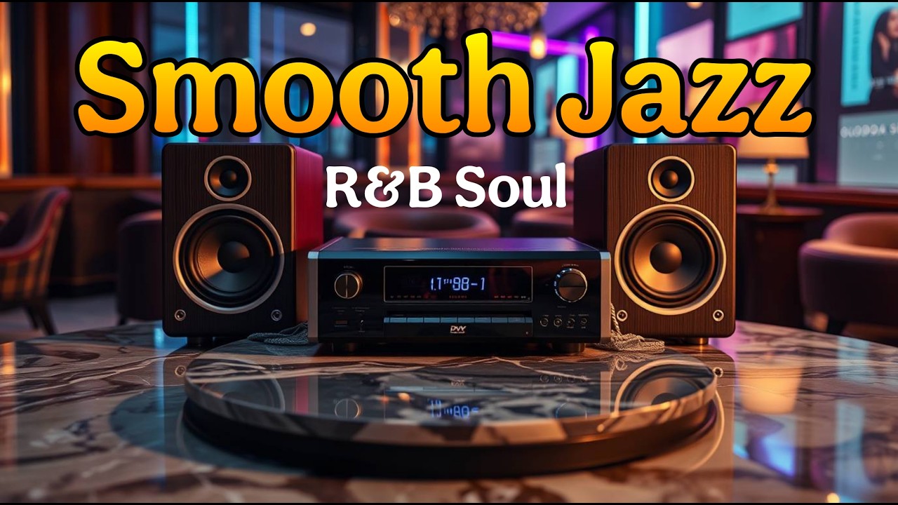 Smooth Jazz Soul R&B 🎶 Relaxing Cafe & Lounge Background Music