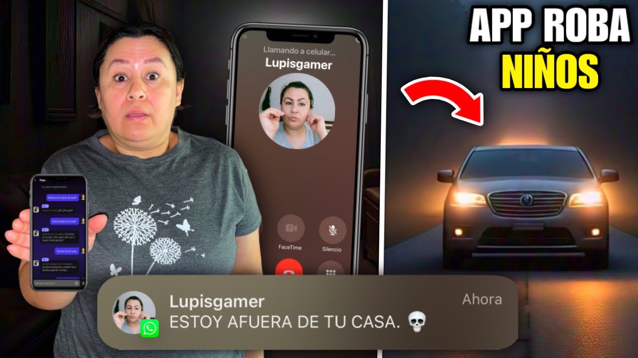 DESCARGUÉ LA APP QUE SE HACE PASAR POR MI Y ESTA EN MI CASA😱 *terrorifico*