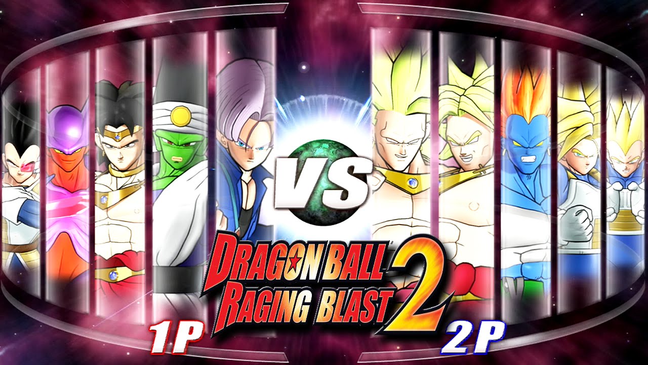 Dragon Ball Z Raging Blast 2 - Team Scrawny Vs. Team Buff (What If Battle)