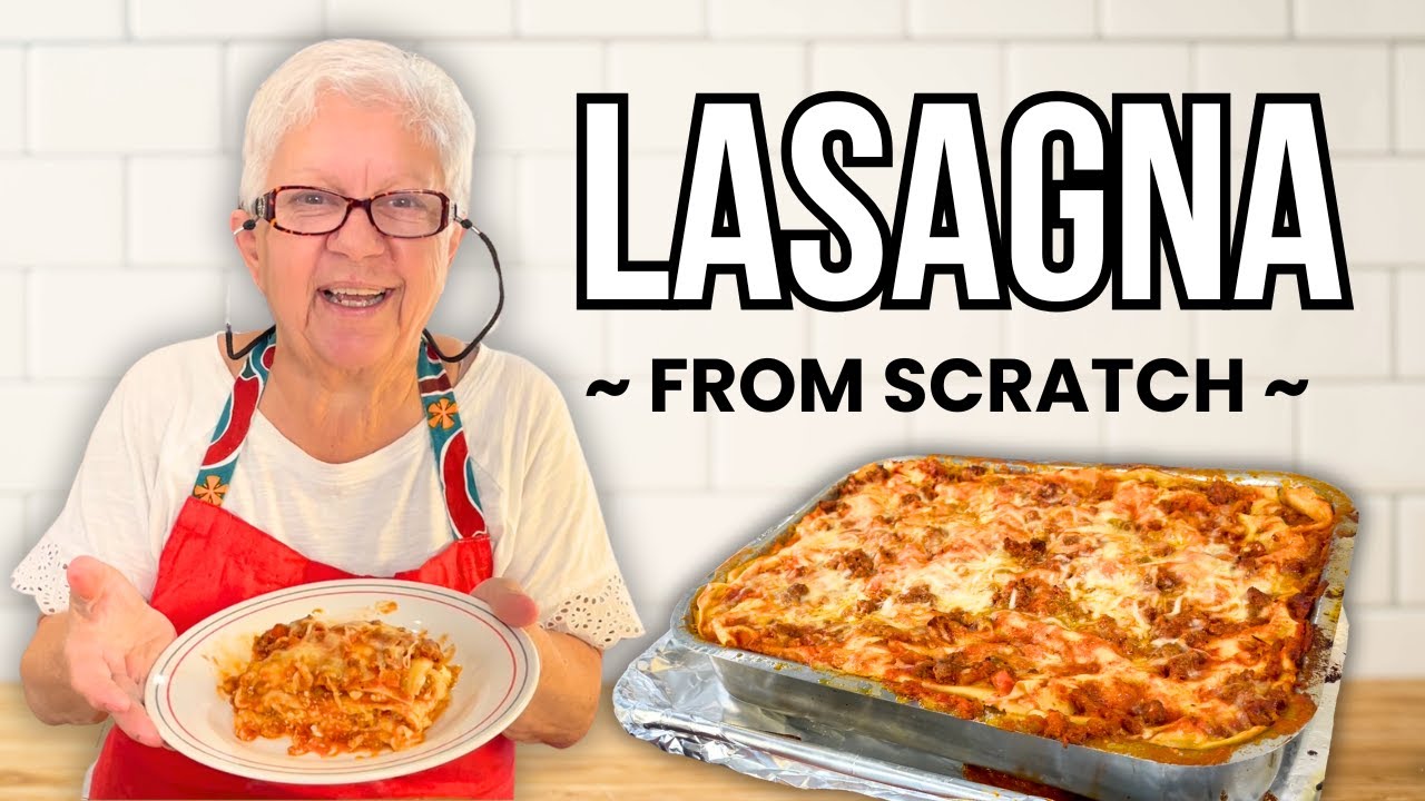 Lasagna Pasta Recipe from Scratch!