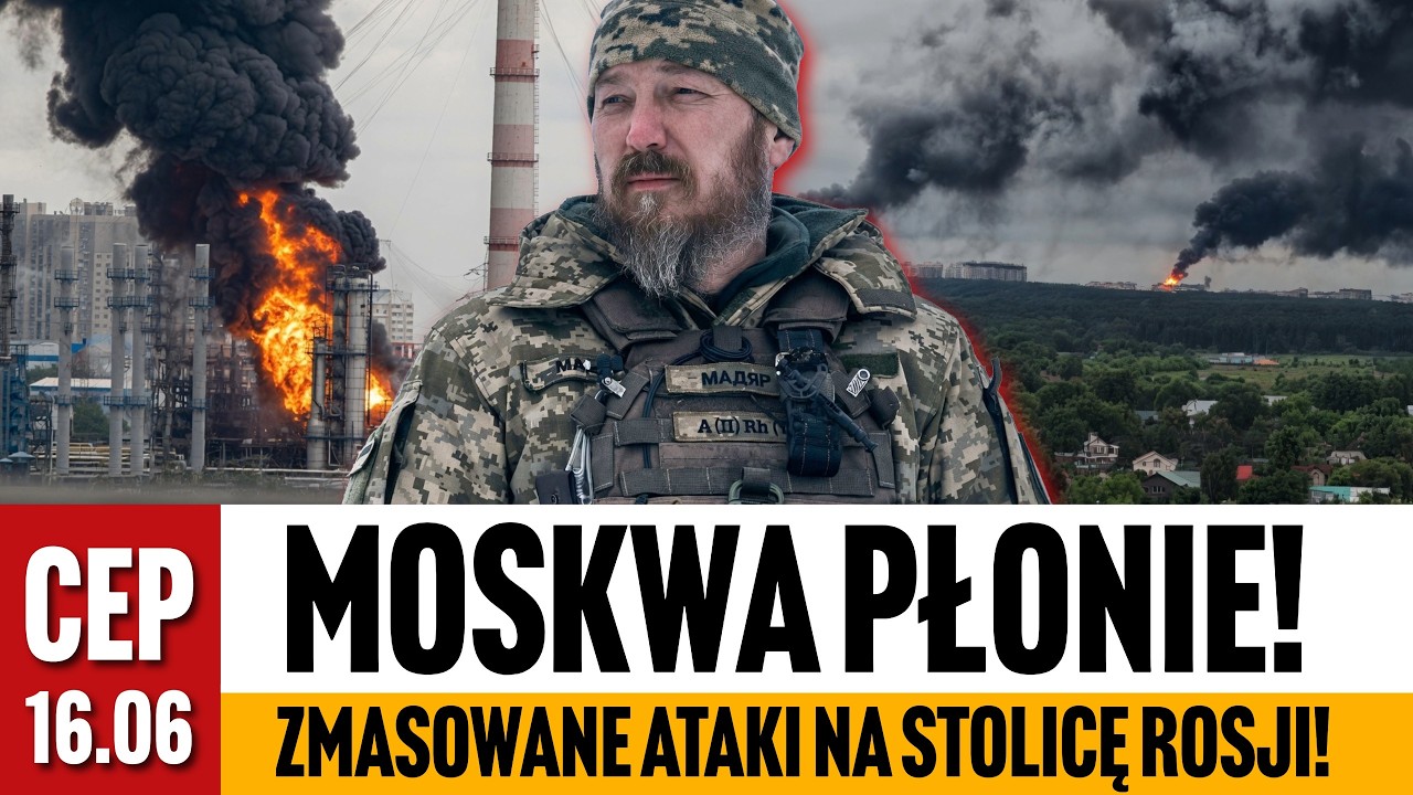 CEP - MOSKWA PŁONIE ! Madziar obiecuje odciąć Krym.