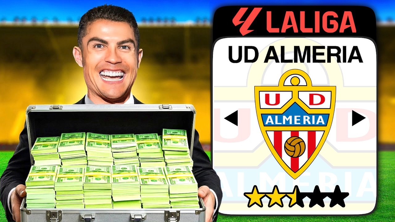 Ich habe Cristiano Ronaldo zum GOAT CLUBBESITZER gemacht! 🤑🏆 (UD Almeria Sprint To Glory)