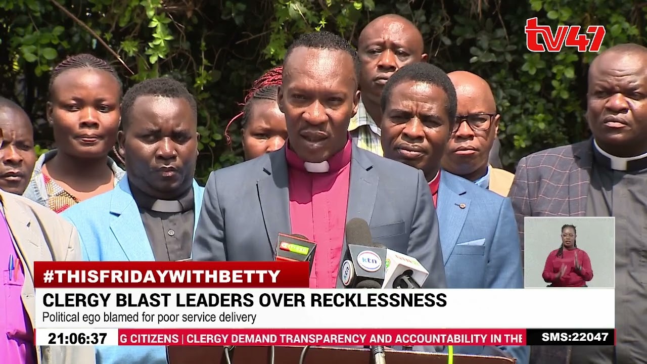 Clergy blast leaders over reckless politics and divisive conduct
