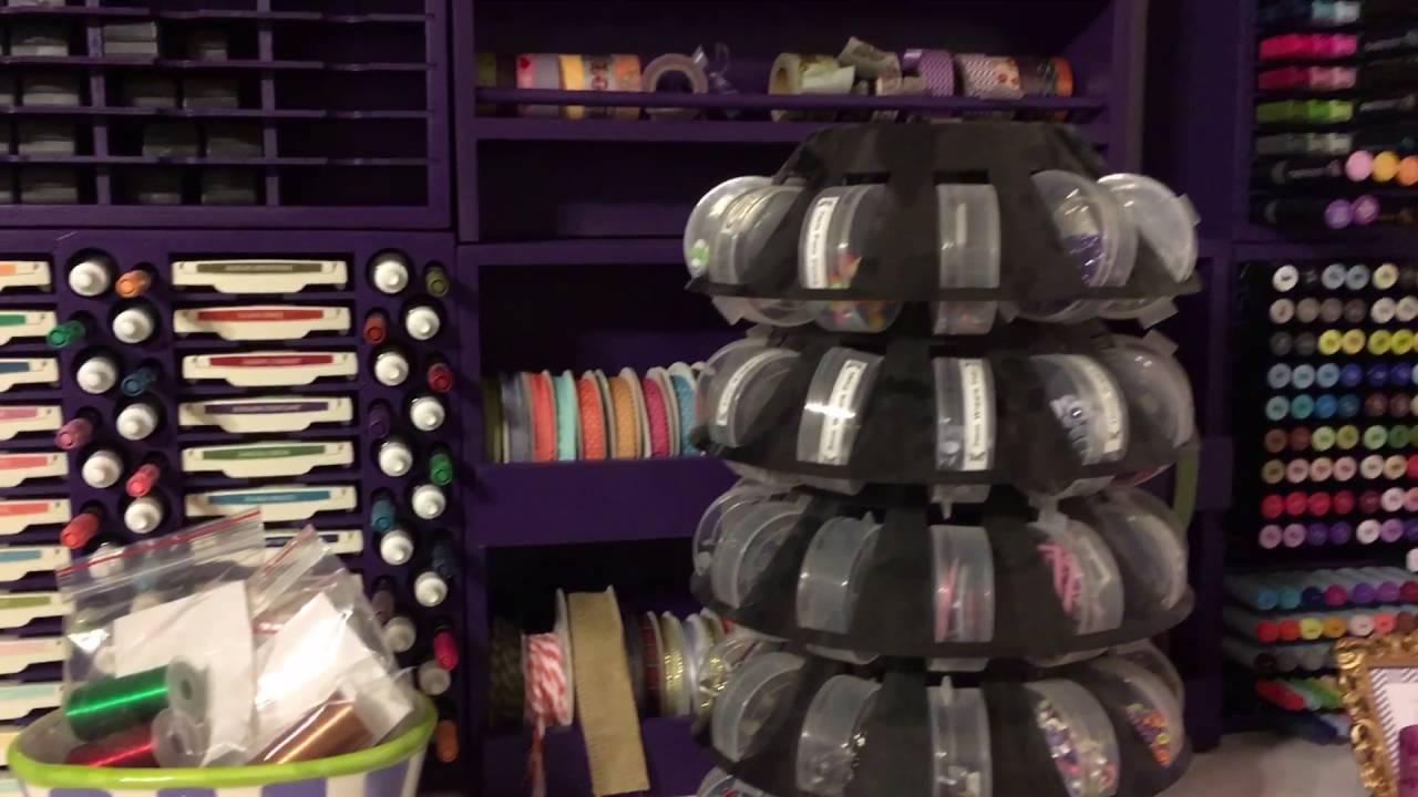 My purple craft room 2016
