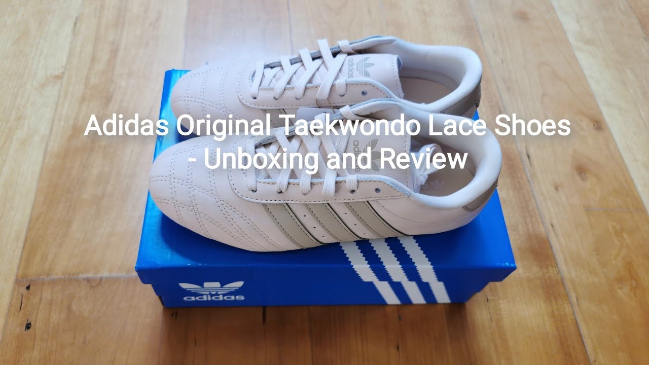 Adidas Taekwondo Lace Shoes Unboxing and Review, Kung Fu or Tai Chi  Shoes 