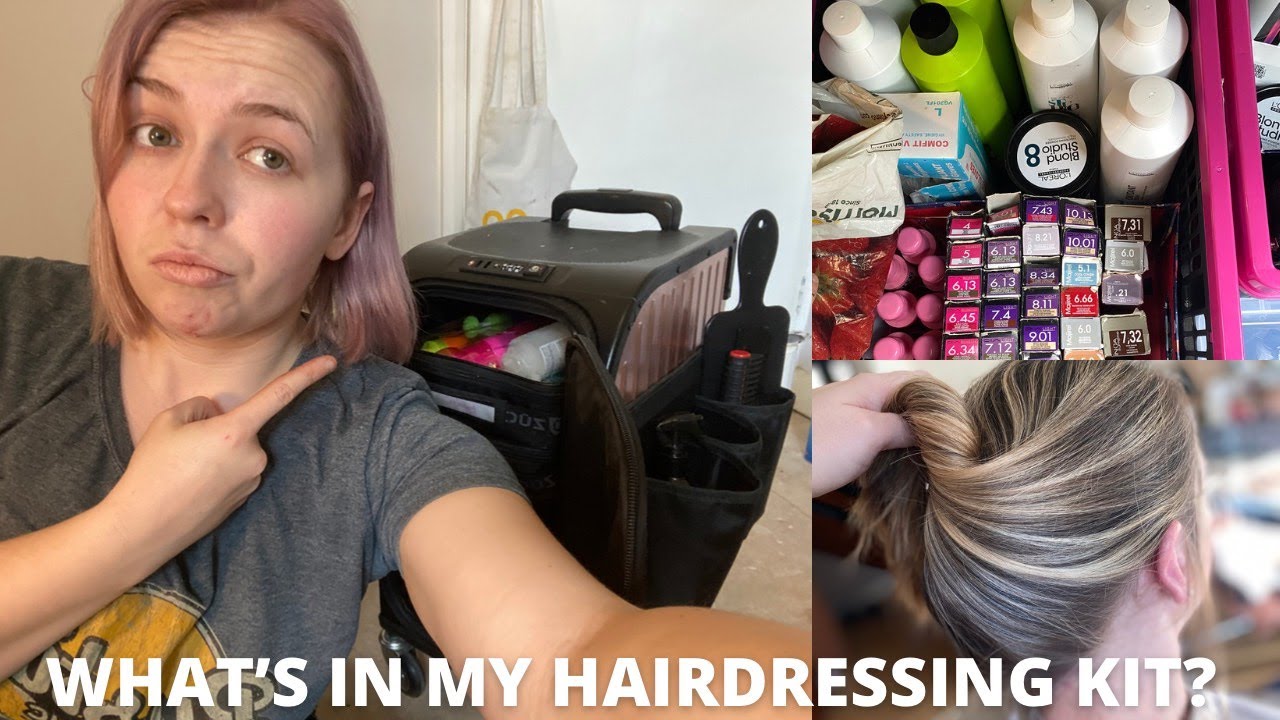 What’s inside my hairdressing kit | how I pack for a mobile day