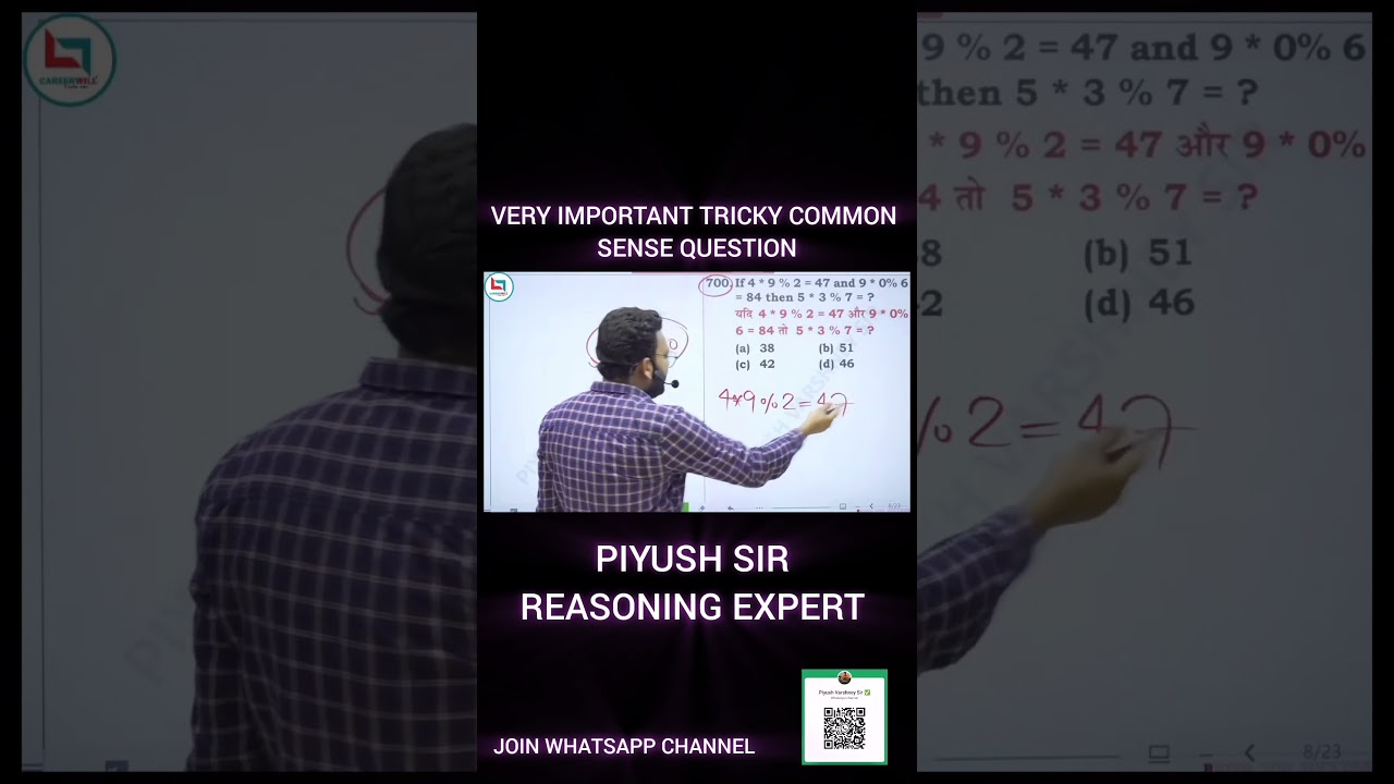 😱✨ Важный вопрос💥🎯🎯 #sscreasoningpracticeset #criticalthinkingbook #staticgkbypiyushsir