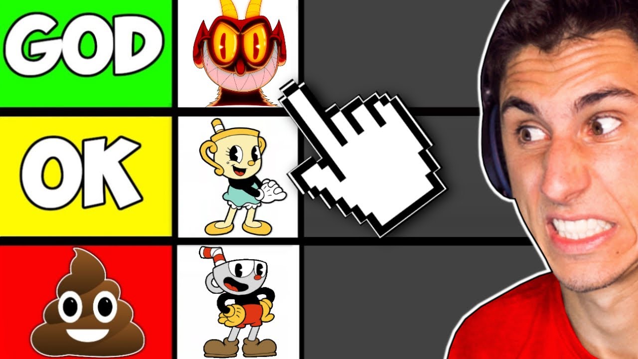 Ranking EVERY CHARACTER In Cuphead!