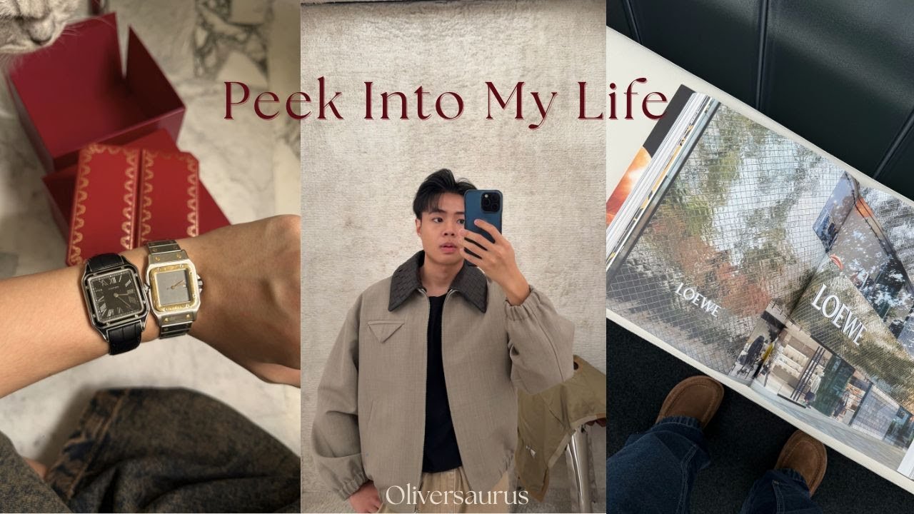 Peek Into My Life 🕰️ 👔 | Unbox Cartier Santos Dumont, Bottega Veneta Men Jacket, FW25 Loewe, Le Labo