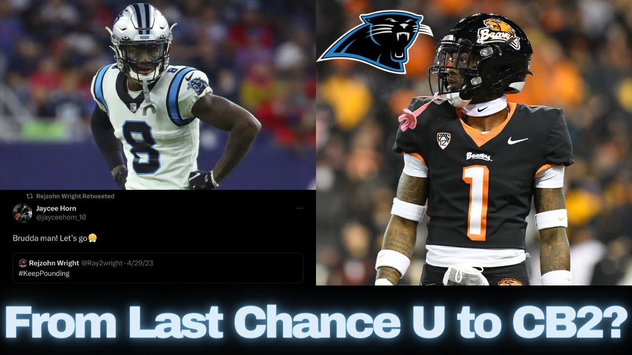 Is Last Chance U Star Rejzohn Wright the Carolina Panthers new CB2?