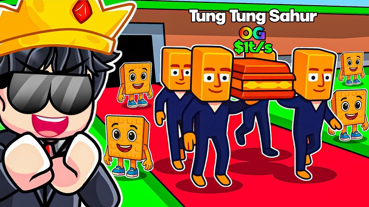 I Stole NEWEST TUNG TUNG SAHUR in Steal a Brainrot Roblox