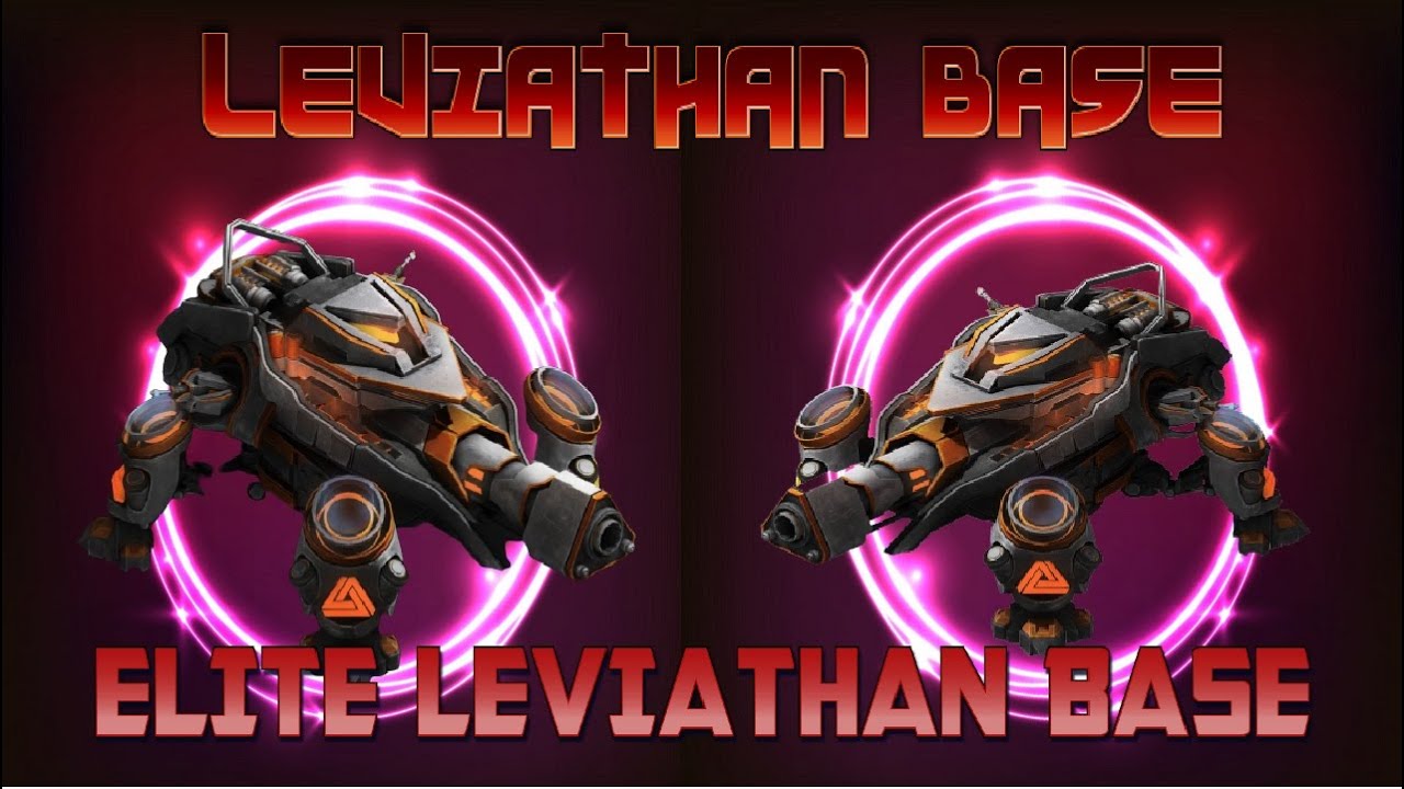 War Commander: Leviathan & Elite Leviathan Bases.