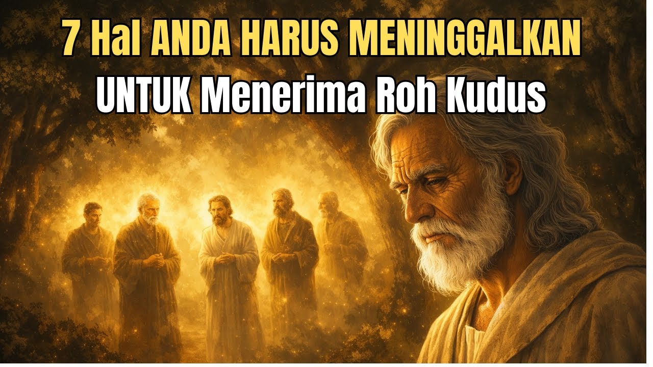 Sebelum Anda Dapat Menerima Roh Kudus, 7 Hal Ini HARUS DISINGKIRKAN | Hikmat Alkitabiah