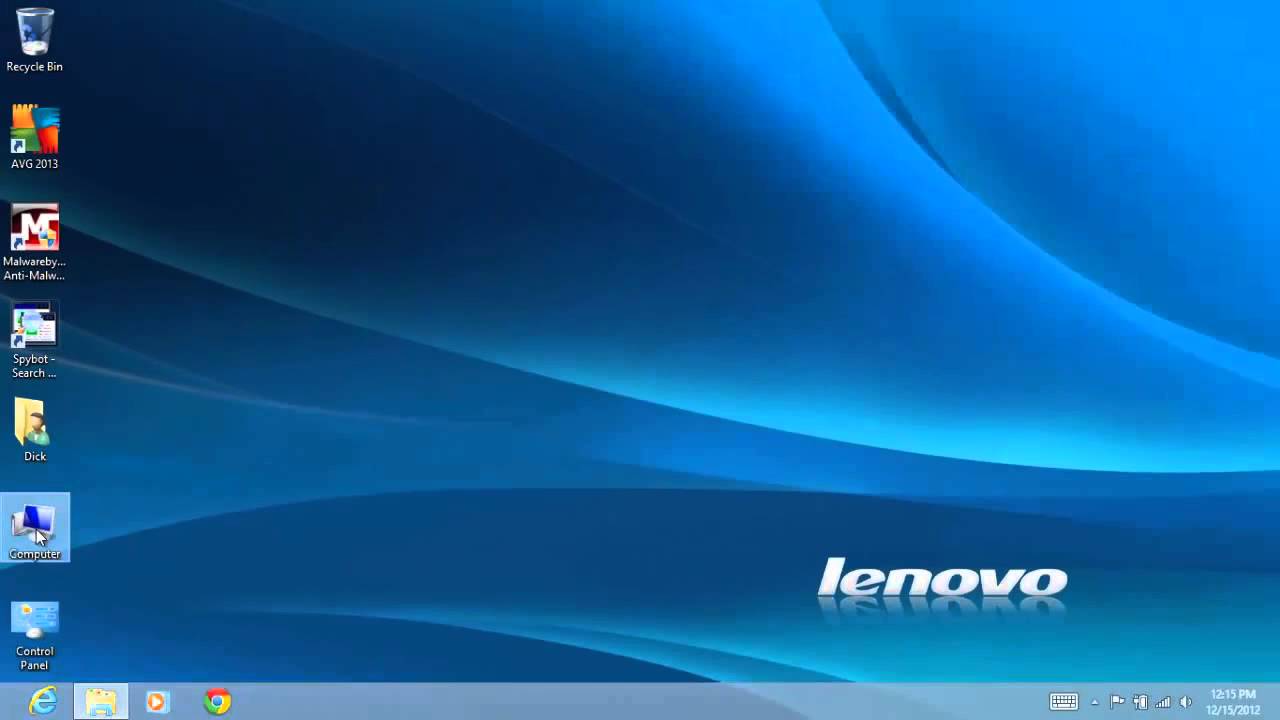 How To Restore Familiar Icons In Windows 8