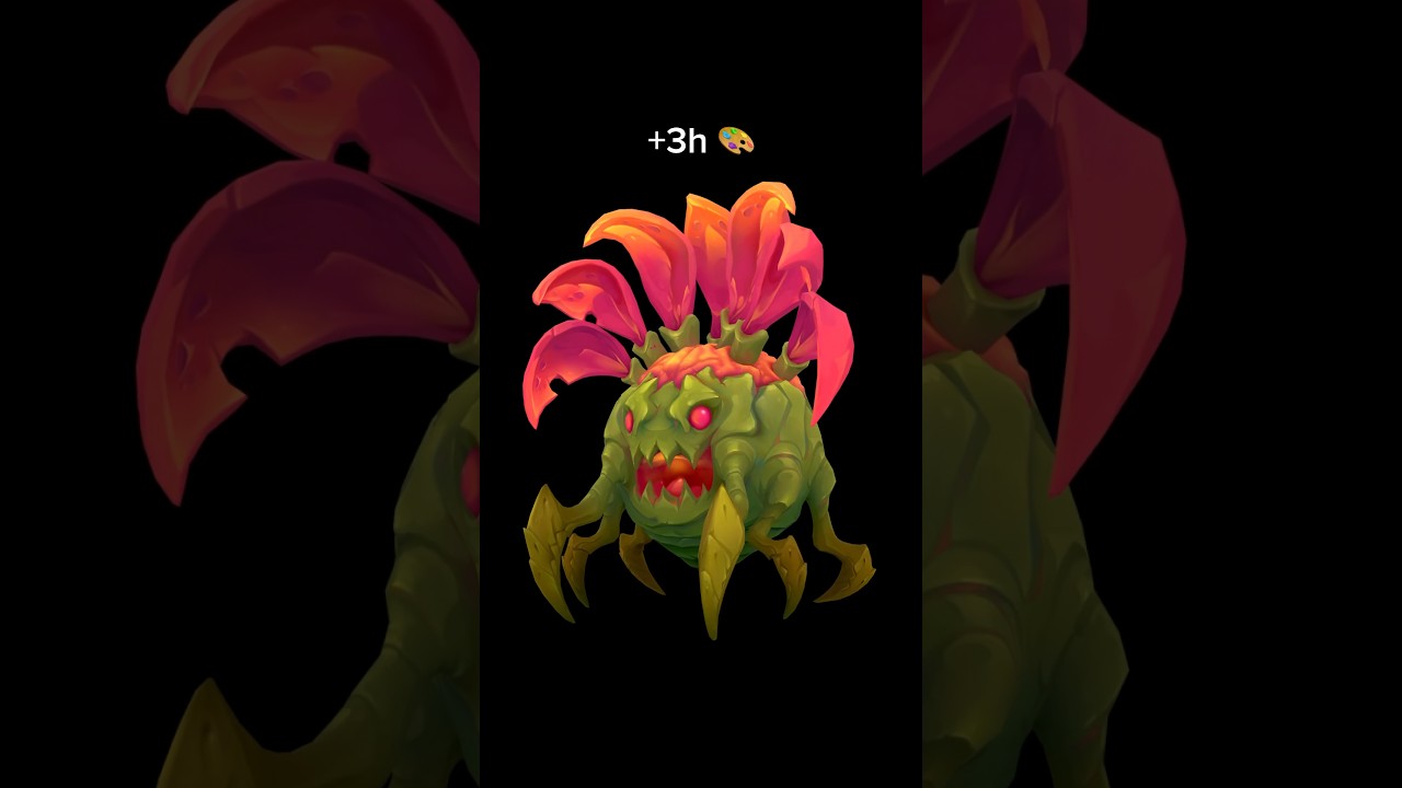 Texturing 3D in Riot Games style 🎨✍️
