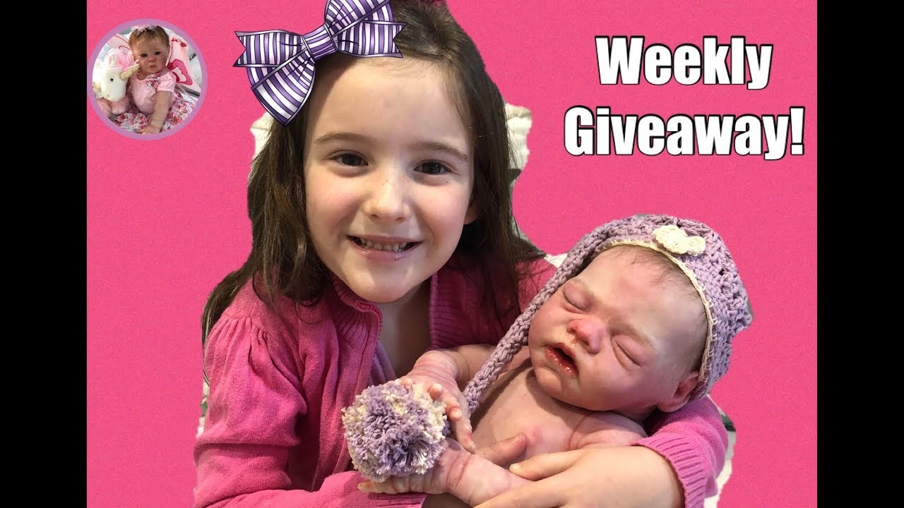WEEKLY GIVEAWAY! With Silicone Baby Emma Star
