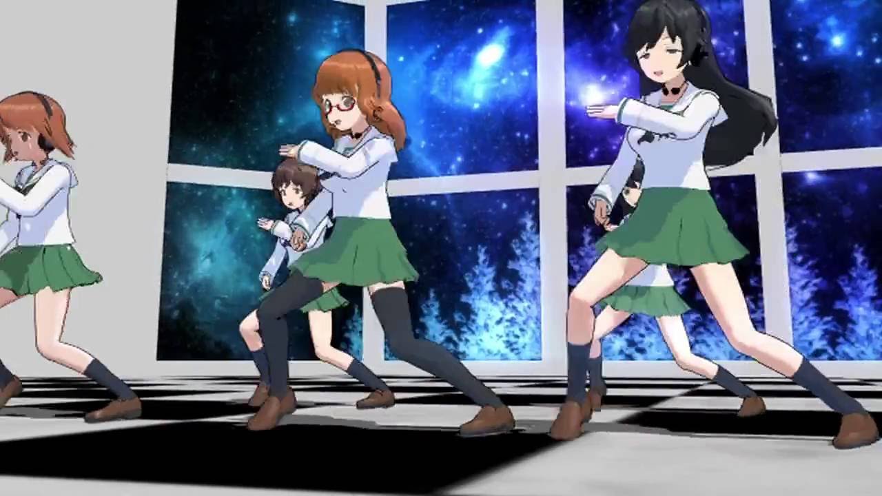 【MMDガルパン】あんこうチームで一騎当千