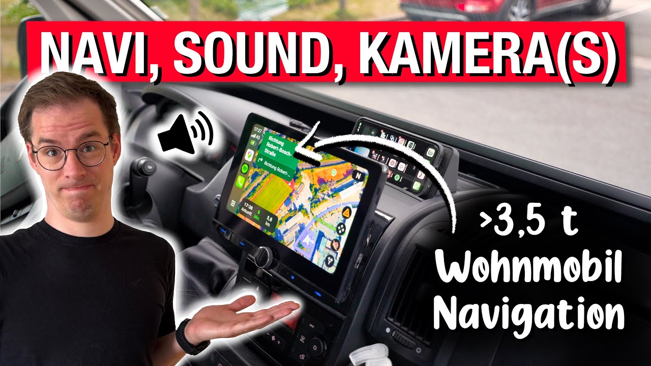Das BESTE Wohnmobil-Navi??🙅&zwj;♂️ Gro&szlig;es Navi-, Sound- und Kamera-Upgrade bei Caratec // Experten-Talk