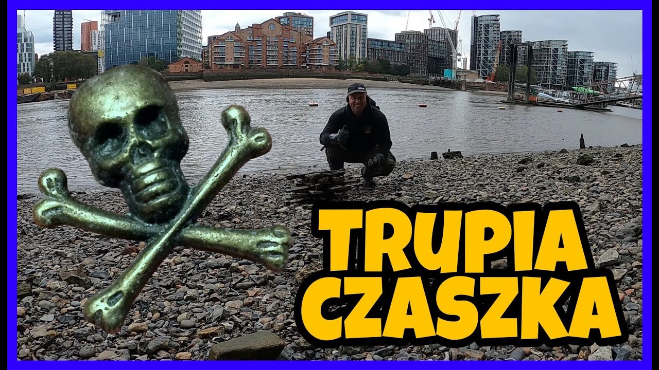 Znalazłem Celtyckie Srebro ! Trupia Czaszka czyli Pole VS Tamiza. Mudlarking Thames in London