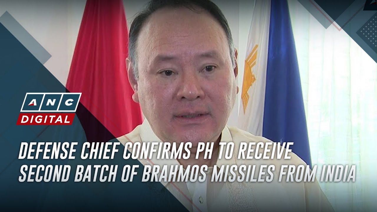 Defense chief confirms PH to receive second batch of Brahmos missiles from India | ANC