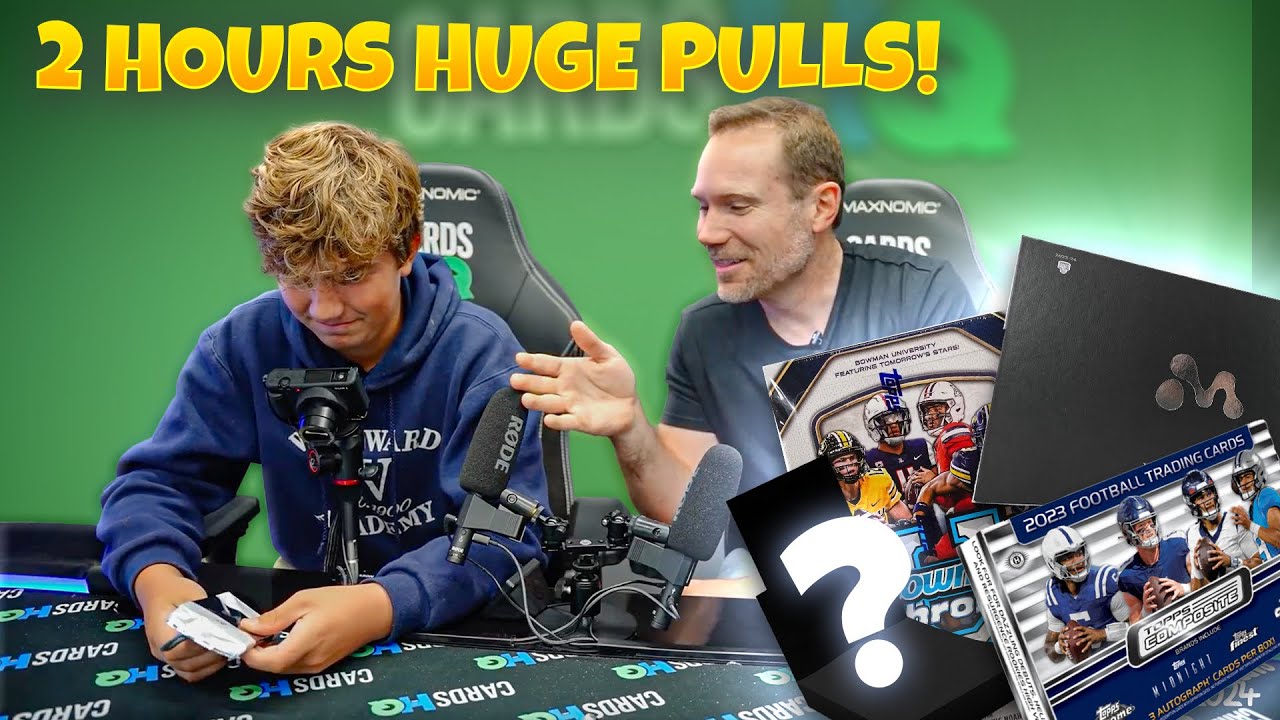 2 Hours of Opening MASSIVE Sports Card Boxes (Over $10,000 in Boxes) 🤯