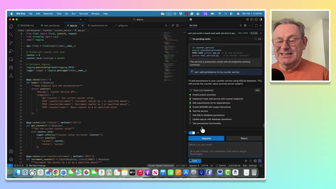 My first experience with IBM Bob