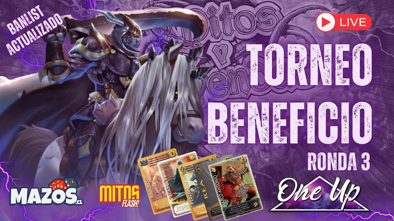 Desafiante vs Caballero |&nbsp;Nueva banlist | Torneo Beneficio OneUp |&nbsp;Mazos.cl