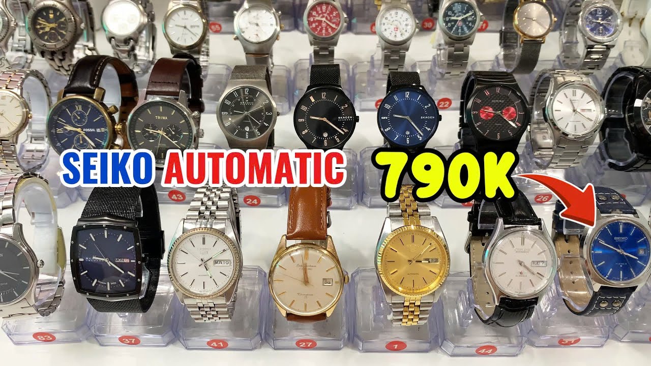 🎁Livestream Lô Đồng Hồ Cơ Automatic Pin Mới Ngày 14/10 Si Nhật Tuyển