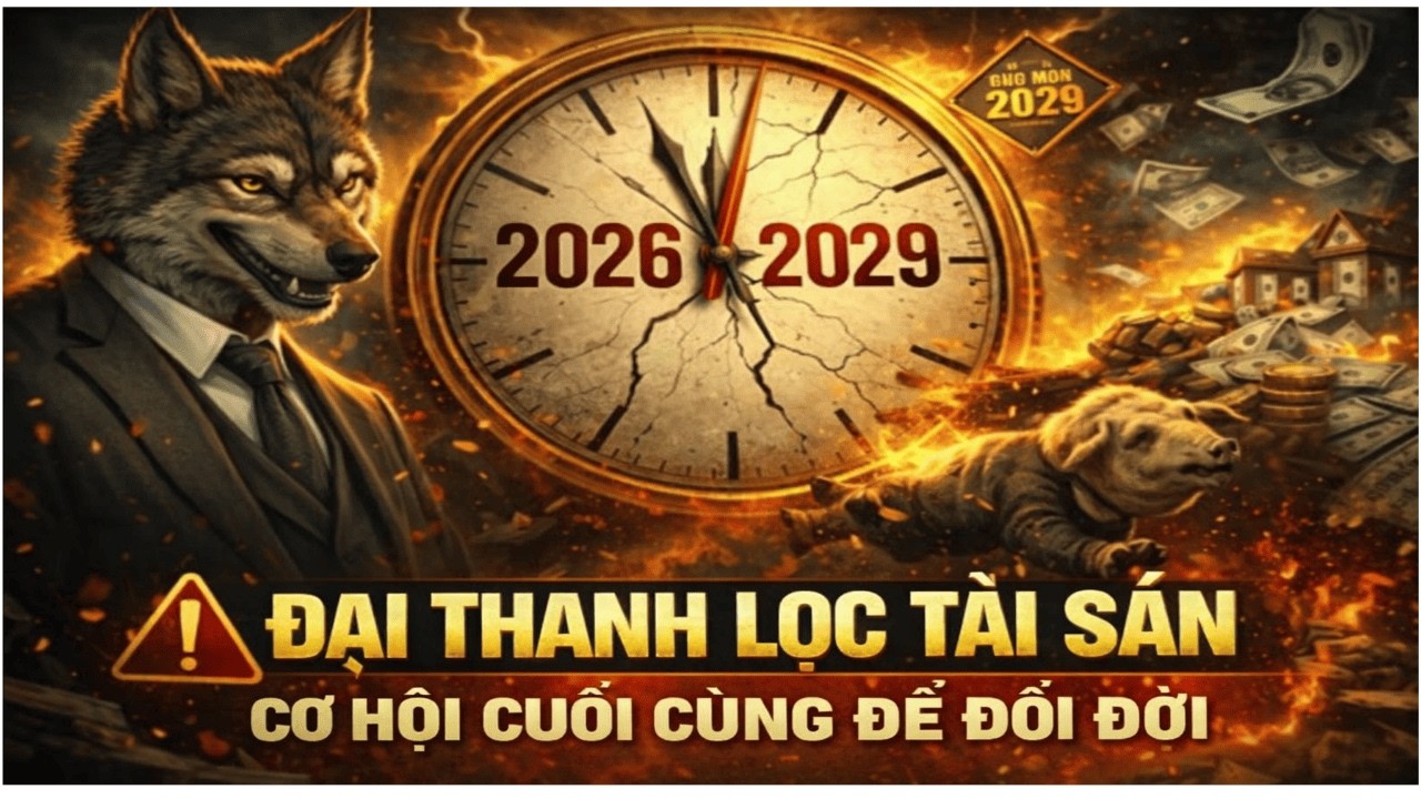 KHỦNG HOẢNG 2026–2029: 90% Mất Trắng, 10% Âm Thầm Giàu Lên – Bạn Đứng Ở Đâu? | Đường Đến Triệu Đô