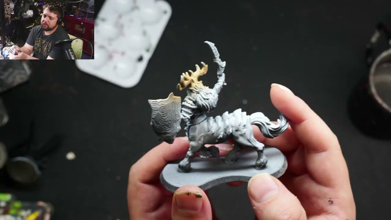 Live Paint: Speaking for the Trees- Painting Halushia from Heroscape