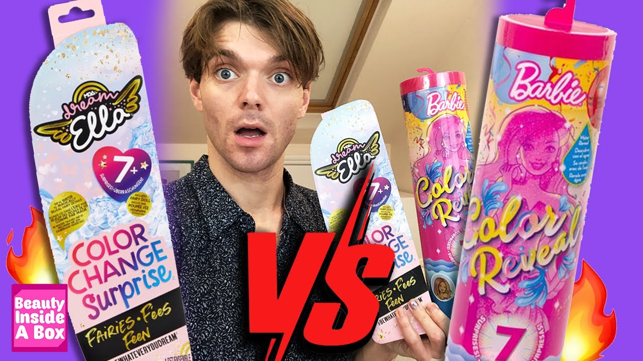 Dream Ella VS Barbie Colour Reveal!