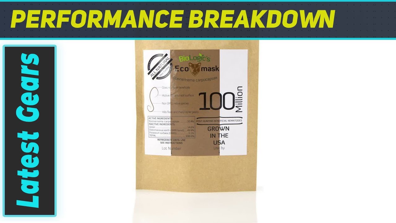 All-Natural Pest Control Ecomask: Effective Nematode Solution?