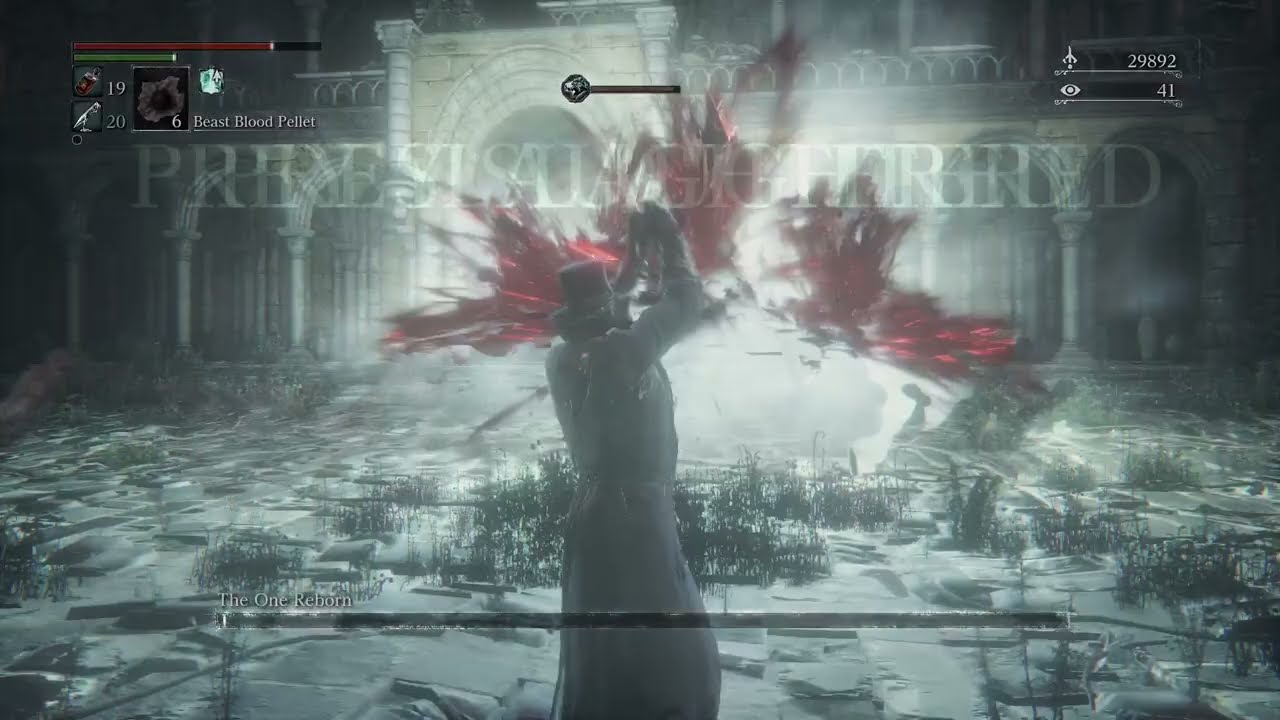 Bloodborne The One Reborn really sucks, it had no chance against the Saw Cleaver