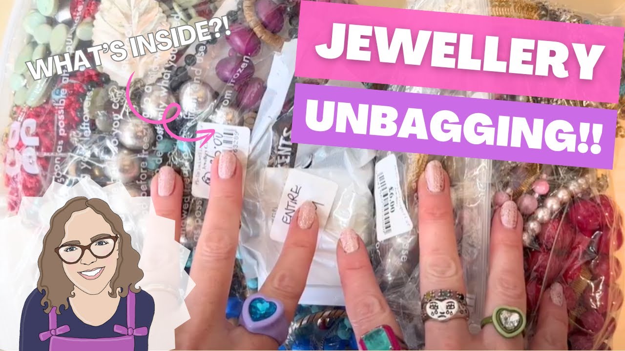 I Couldn’t Resist… 3 More Mystery Jewellery Bags! UK Charity Shop Jewellery Unbagging
