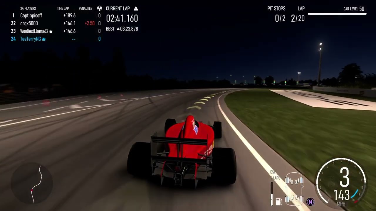 Forza Motorsport, messing around with AI drivers at LeMans.