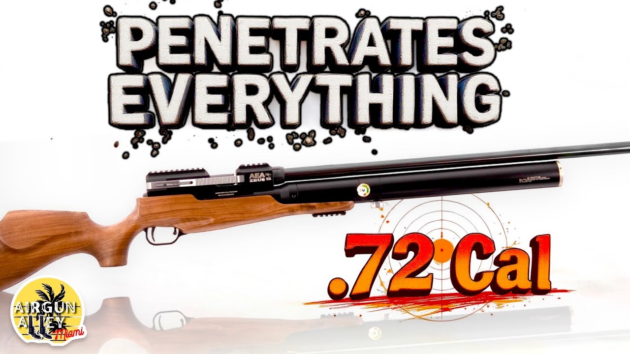 WORLD MOST POWERFUL AIR RIFLE | AEA Zeus 72