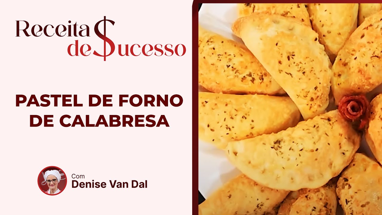 Receita de Sucesso - Pastel de Forno de Calabresa