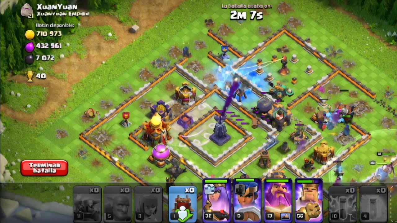Otra vez denuevo en clash of clans