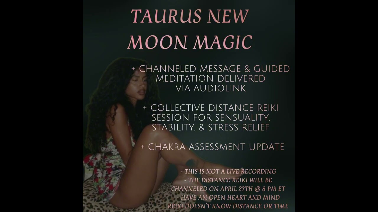 Taurus New Moon Magic