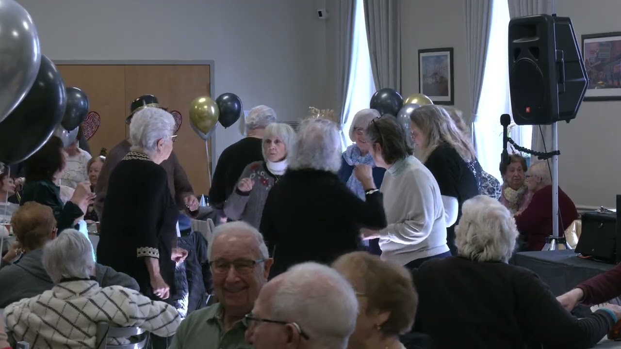 Senior Center New Year's Party 2025