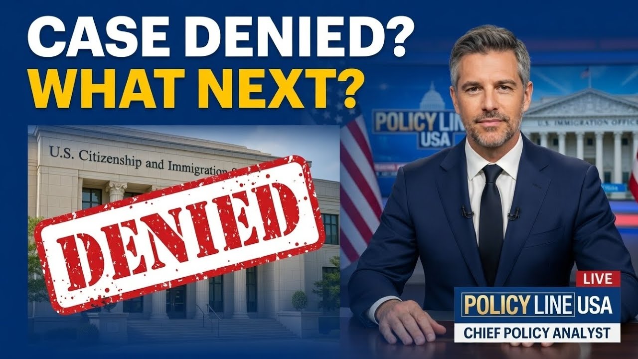 USCIS Denied Your Case? What Immigrants Should Do Next (Appeal, Refile & Legal Options)