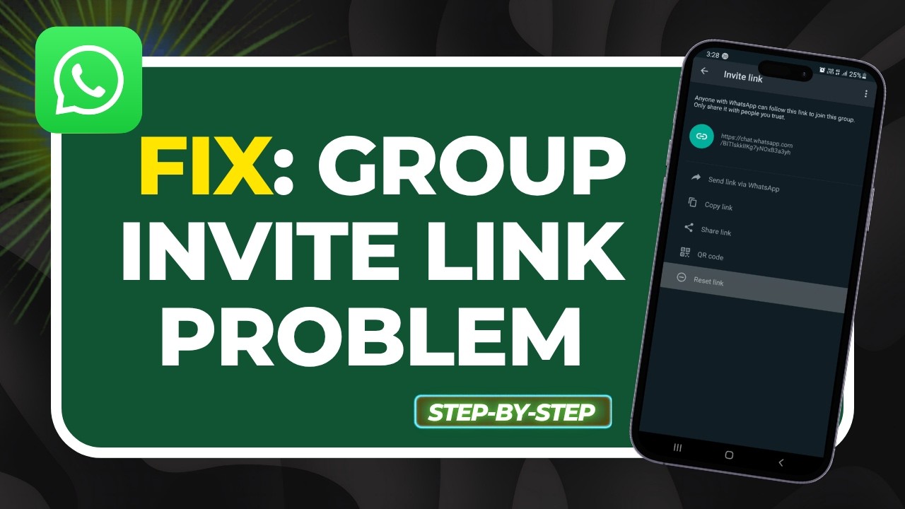 How to Fix WhatsApp Group Invite Link Not Working 2026 (Reset & Update Fix!)