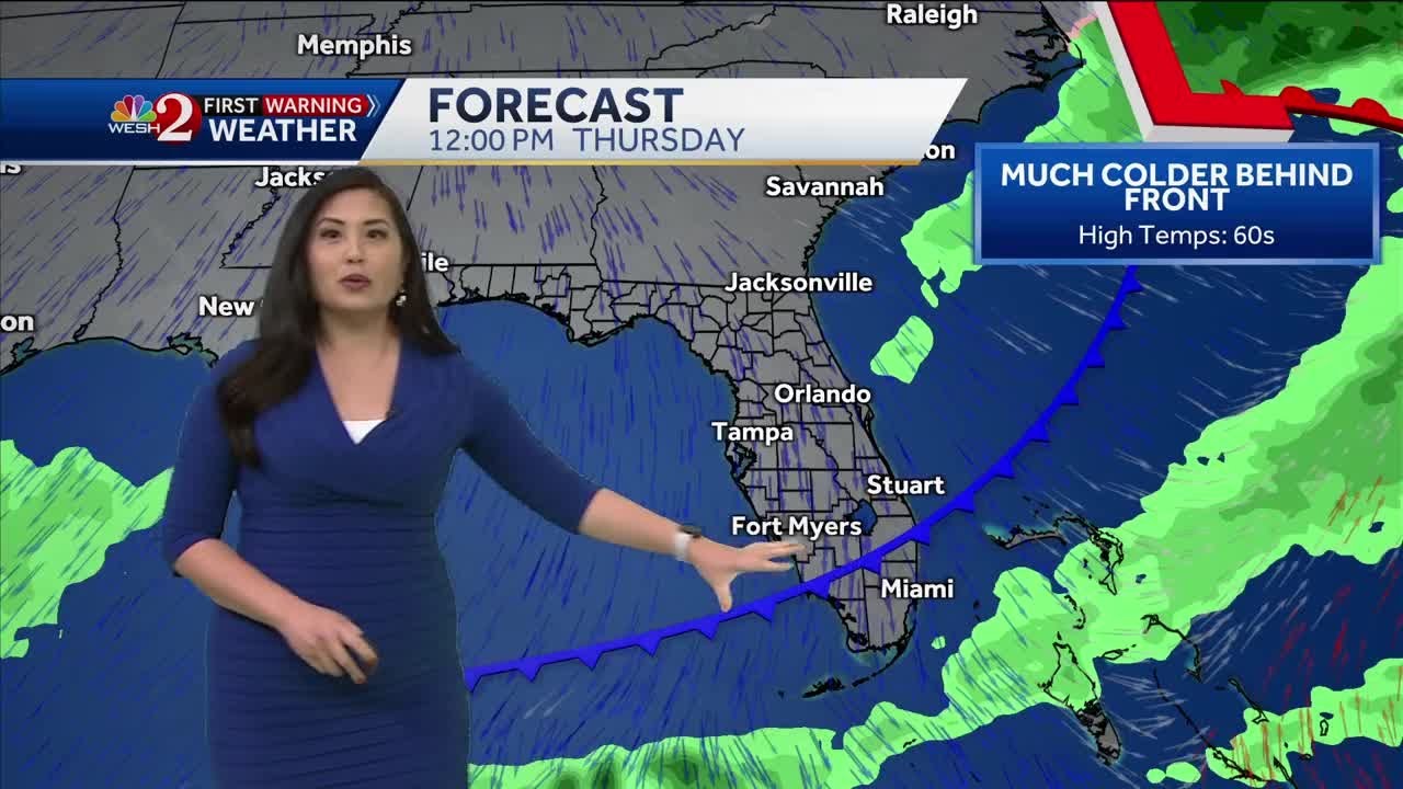 More cold air heading for Orlando area