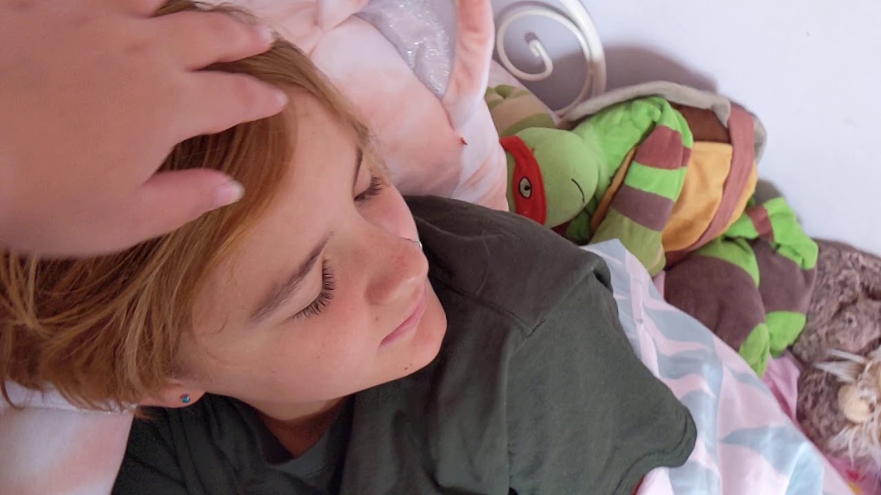 Playing a prank on my sleeping sister!