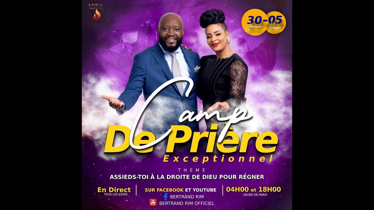 FIN DU CAMP DE PRI&Egrave;RE DU MOIS DE F&Eacute;VRIER / R&Eacute;V&Eacute;REND BERTRAND RIM