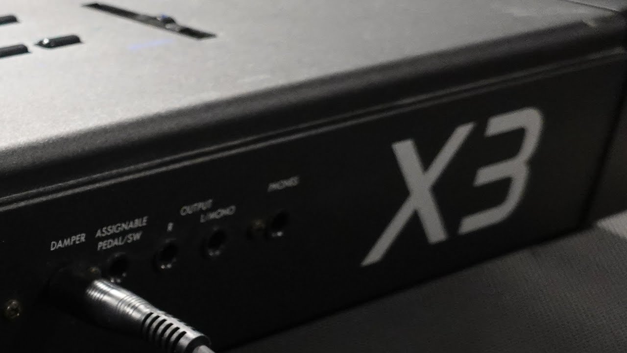 Korg X3 random sounds