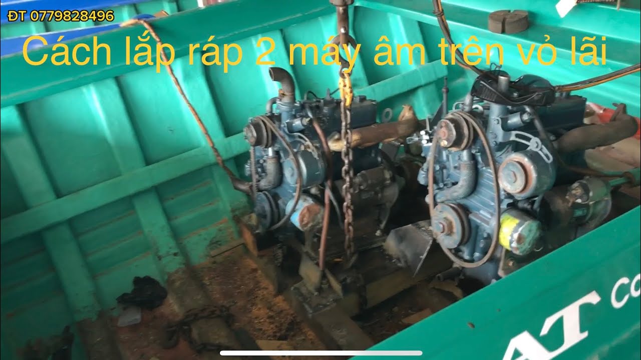 Chi tiết lắp đặt hai máy âm vào trong một chiếc vỏ lãi