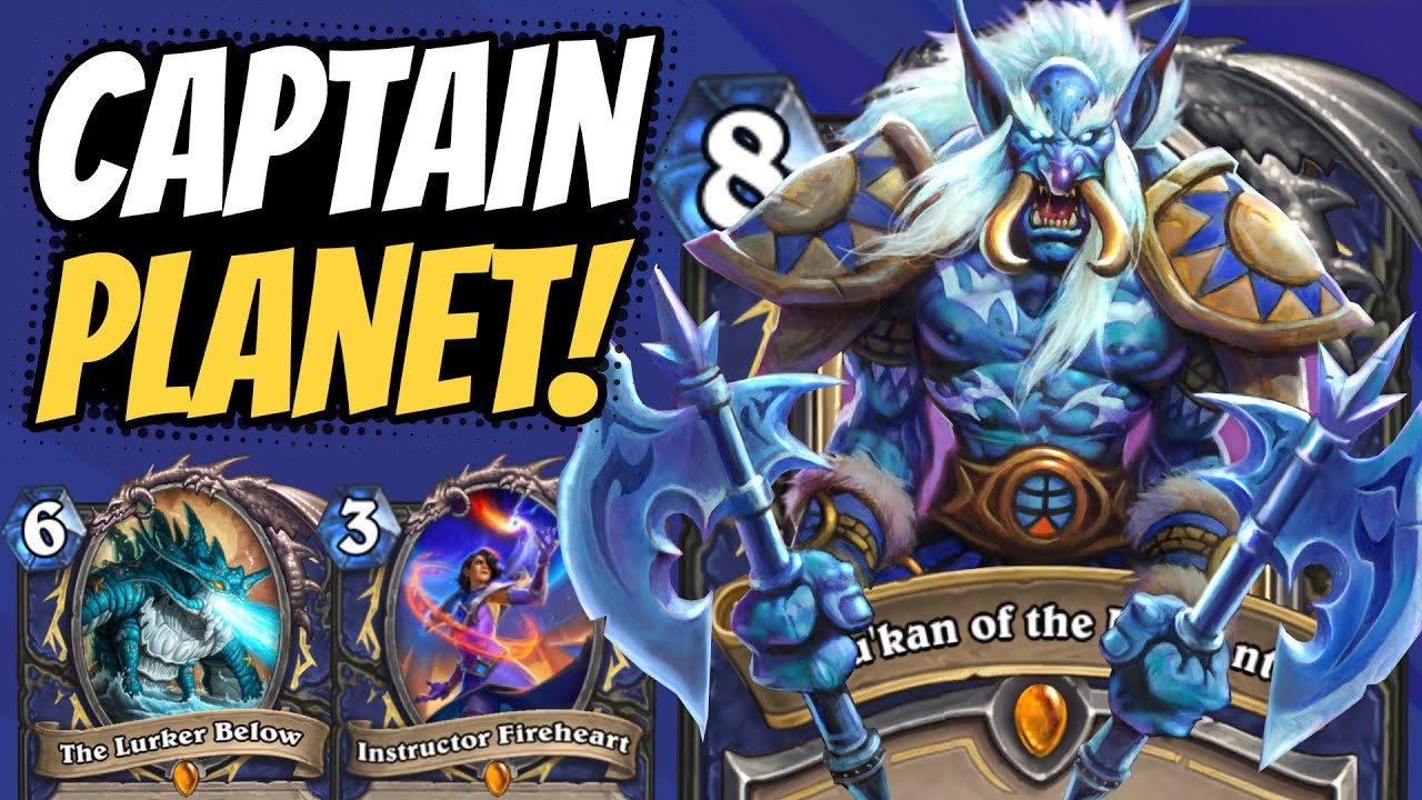 POWERS COMBINED!! Bru'kan is Captain Planet in Control Shaman.
