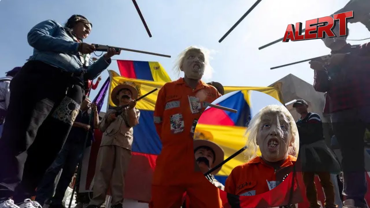 Anti-Trump Protest Erupts in Mexico City, Demonstrators Call for Maduro’s Release