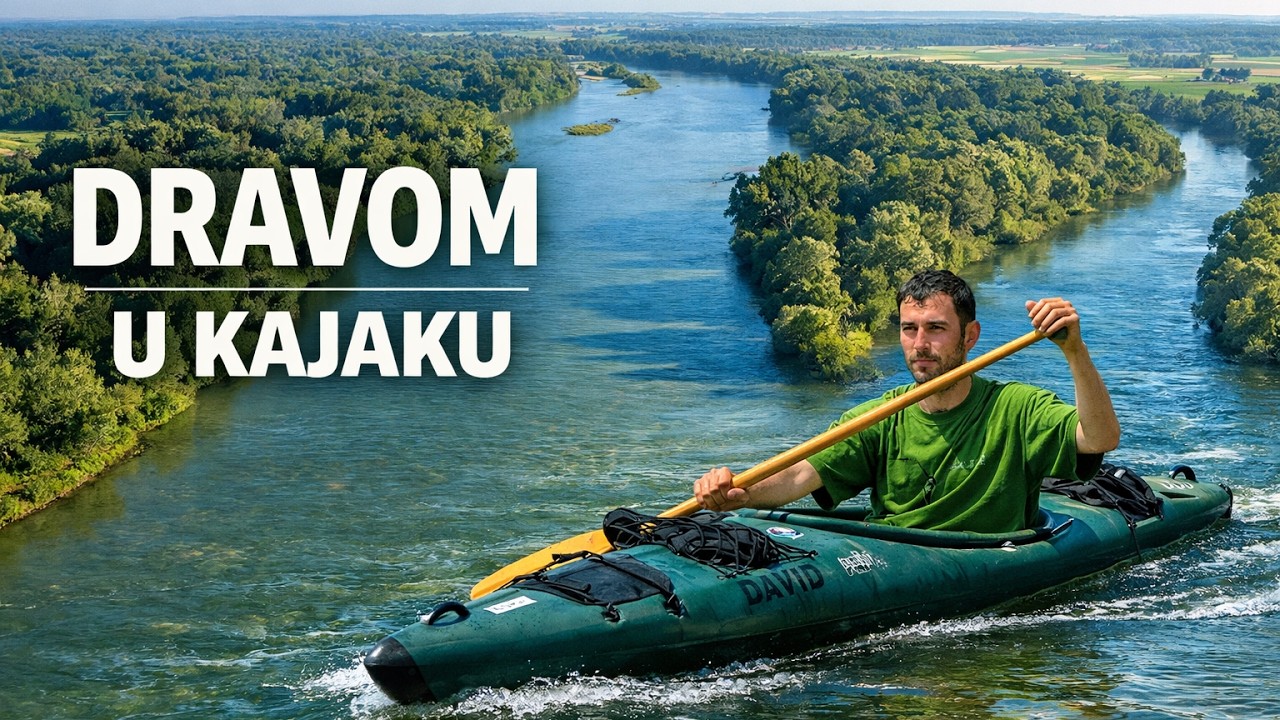 Iz dnevnika biologa: Veslanje Dravom u kajaku od Legrada do Ferdinandovca